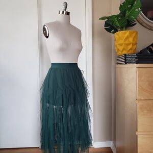 Sincerely Jules Waterfall Tulle Skirt Size Medium!